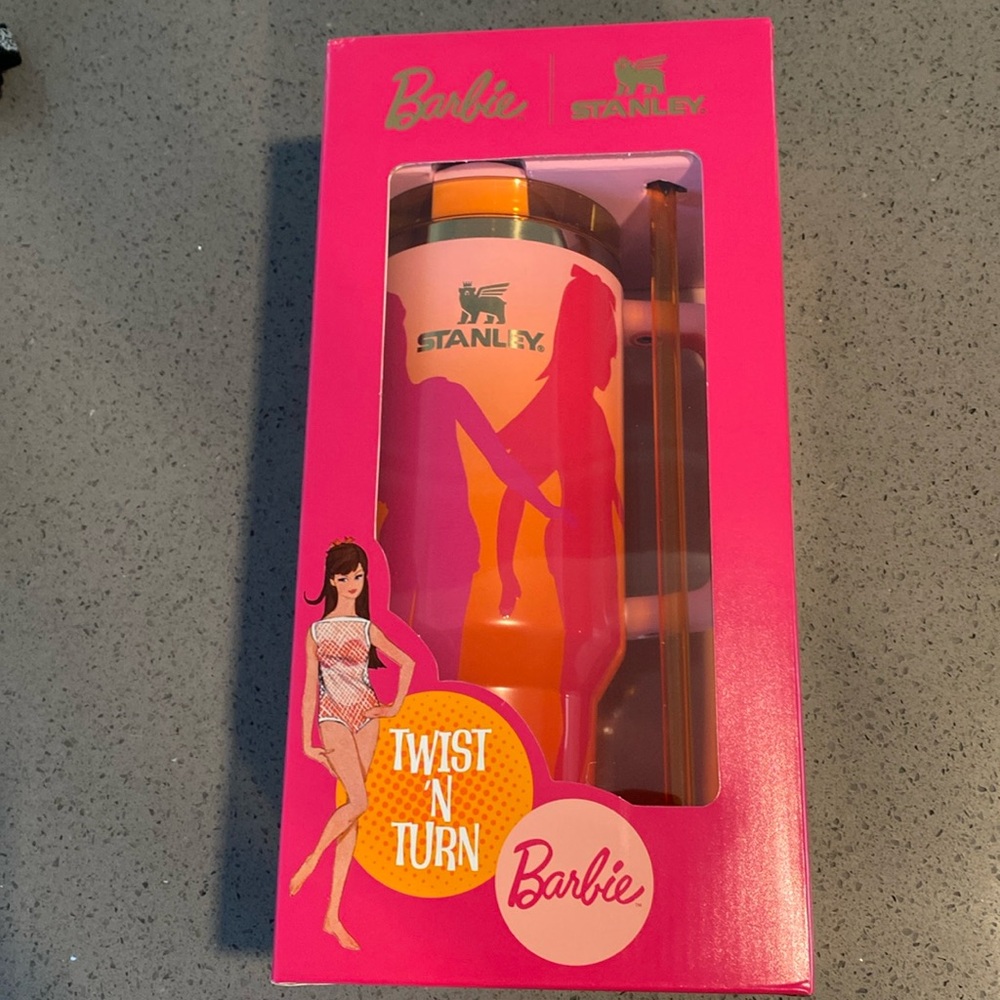 Barbie Stanley 40oz twist n turn